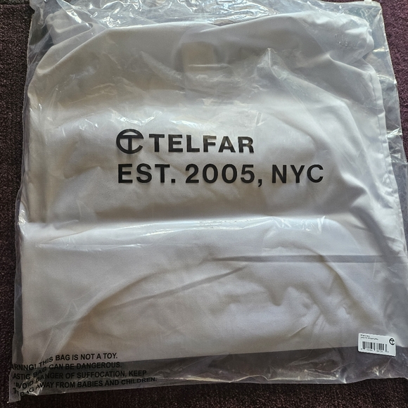 Telfar Large Tan Shopping Bag - Picture 4 of 4